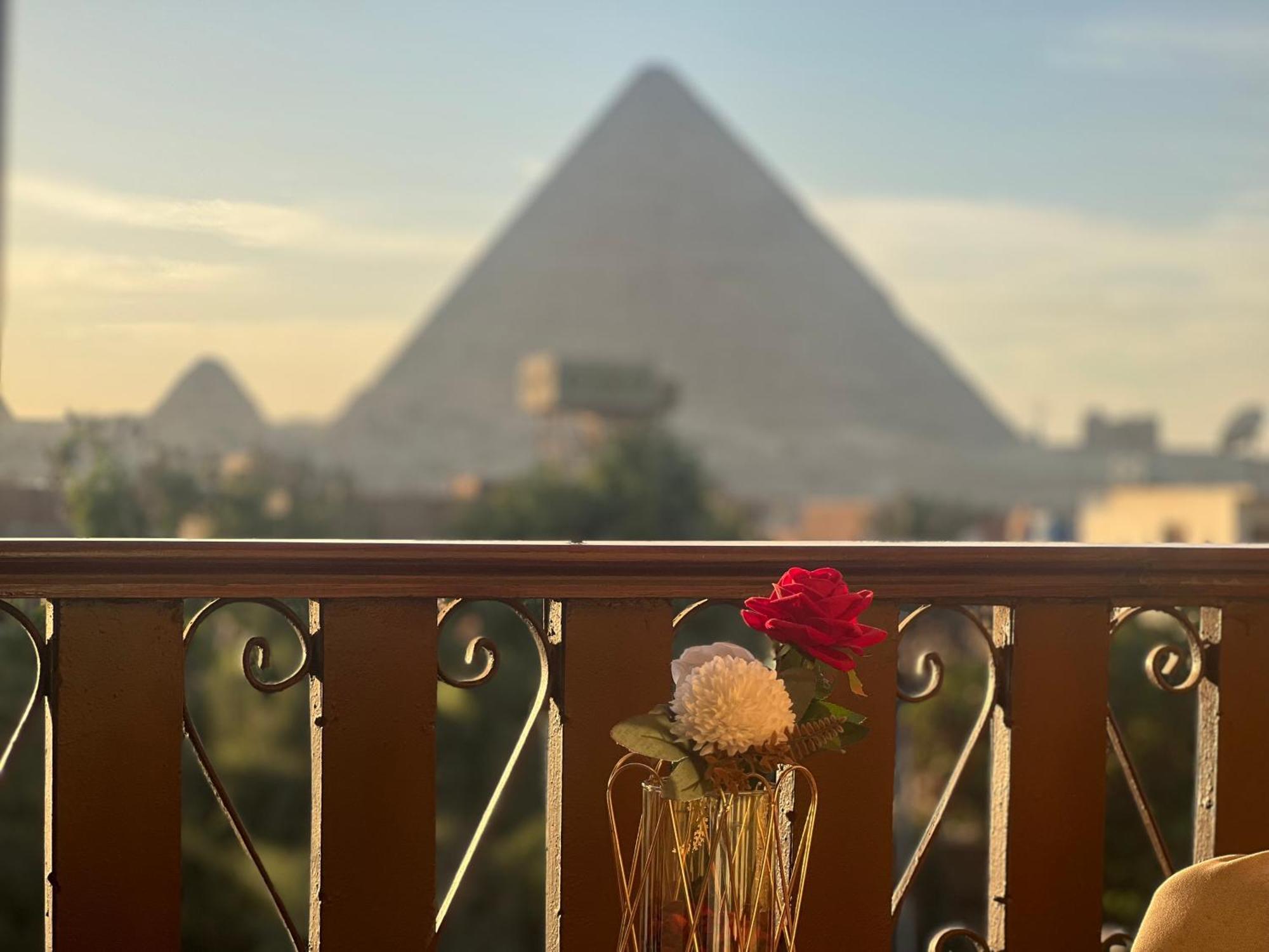 Flower Pyramids Inn Kafret el-Gabal Exterior foto