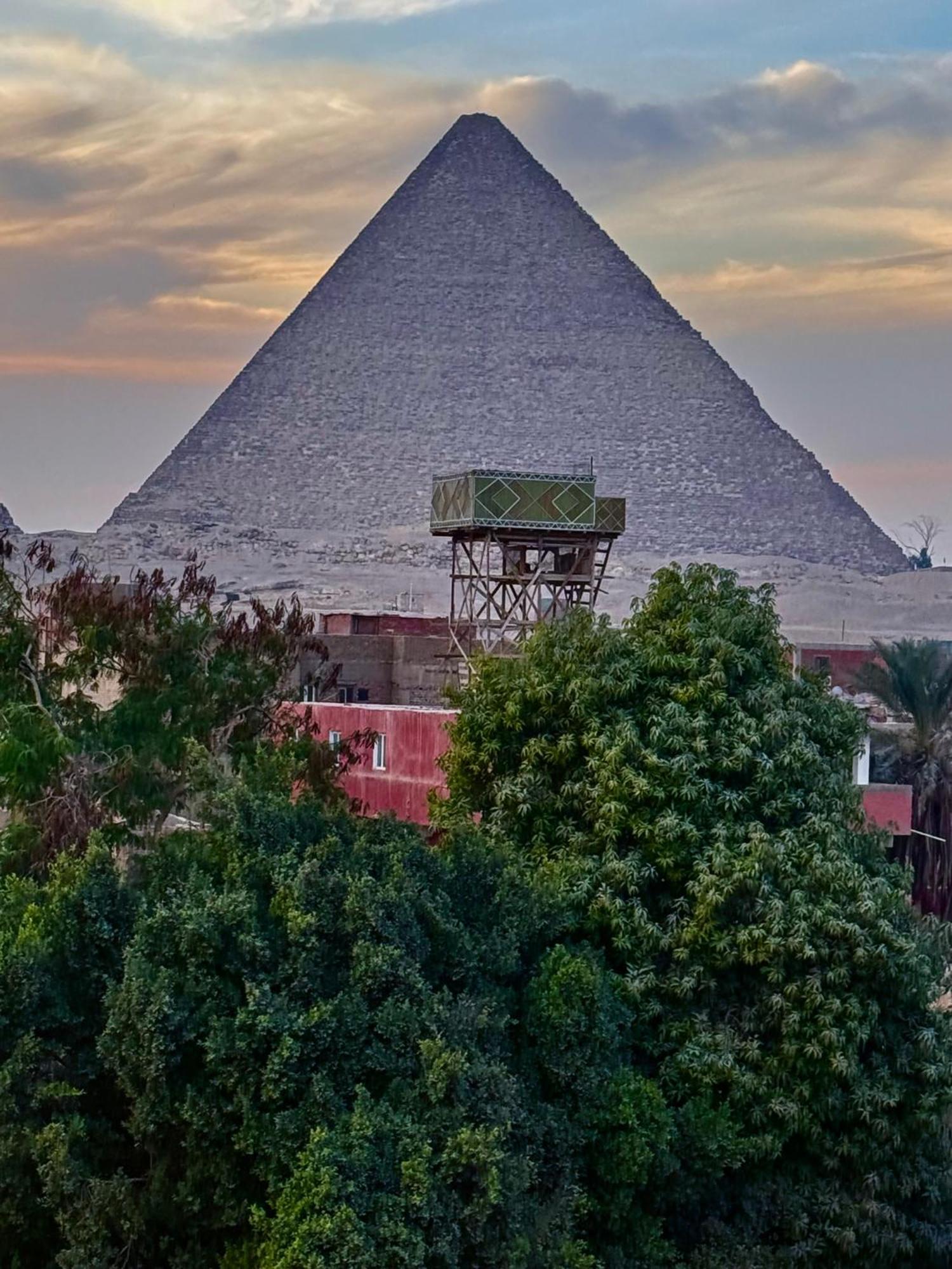 Flower Pyramids Inn Kafret el-Gabal Exterior foto